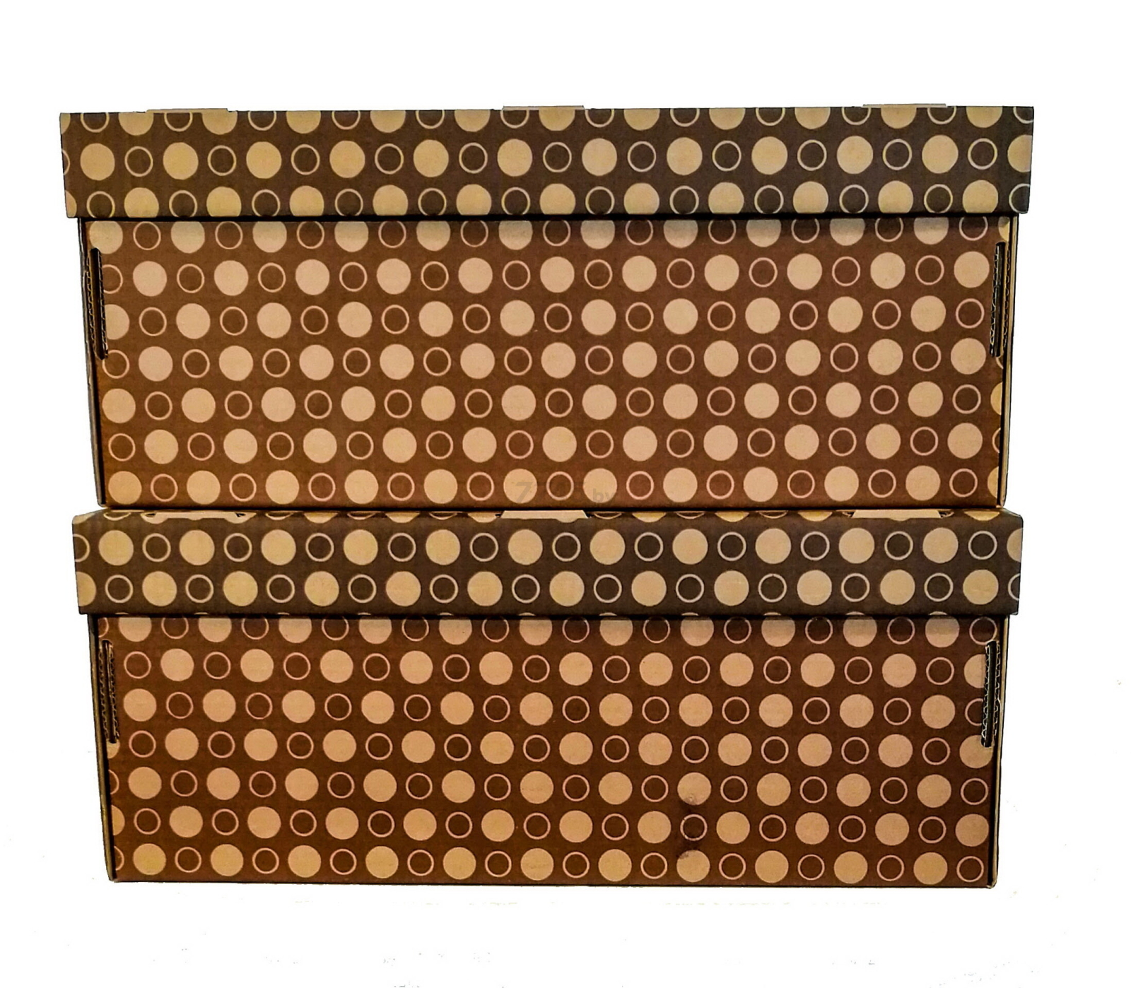 Набор коробок картонных KARDECO 515х330х210 мм темно-коричневый 2 штуки (GFK001g) - Фото 2